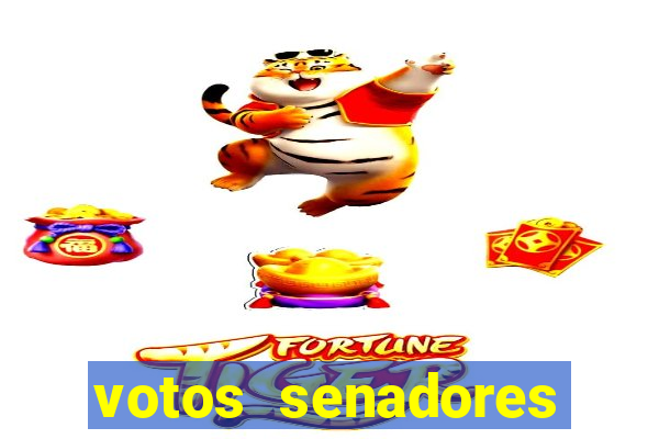 votos senadores impeachment moraes